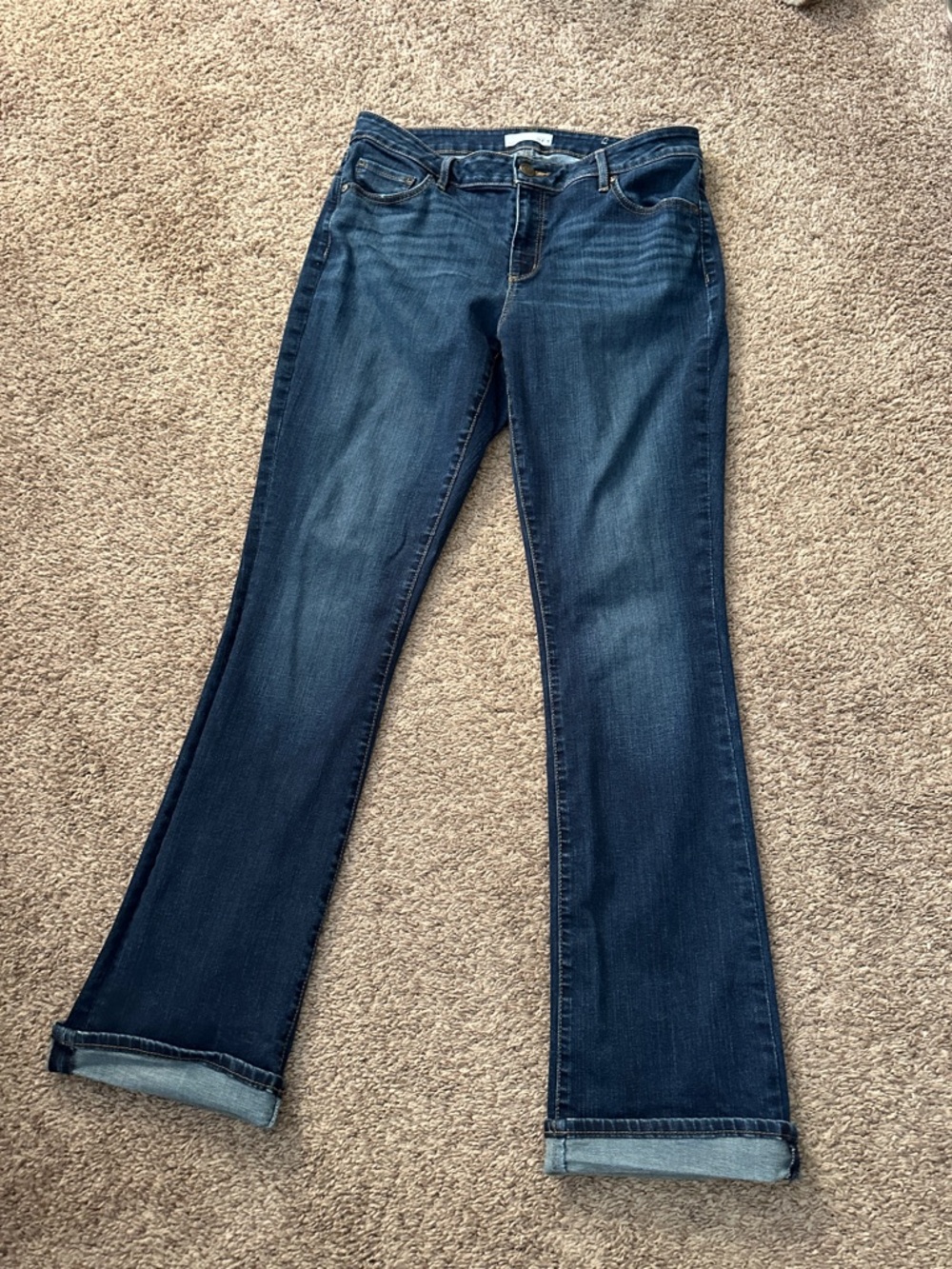 Loft Dark Wash bootcut jeans size 10/30